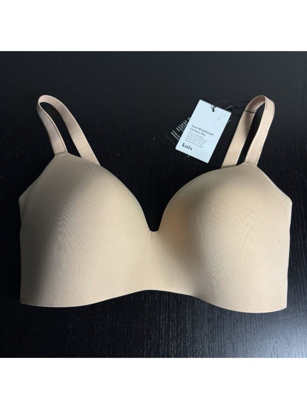 NWT KNIX Size 34E WingWoman Contour T-Shirt Bra Nude/Beige